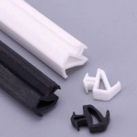 【CW】 Tubular Gasket Weatherstrip Aluminium Door Window Slot Seal Strip Triangle Silicone TPV Rubber 5 x 12m Black White Brown odd