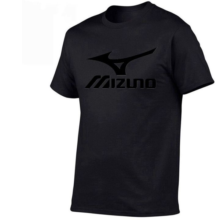 mizuno-เสื้อยืดผู้ชายใหม่2-2023ฤดูร้อนแฟชั่นแขนสั้นลำลองเสื้อผ้าฝ้ายเสื้อยืดเท่ๆเสื้อผ้าหน้าร้อนผู้ชาย