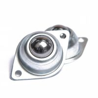 5Pcs Carbon Steel Swivel Ball Caster Wheel Car Robot Universal Eye Round Wheel for Machinery Trolleys Furniture Hardware