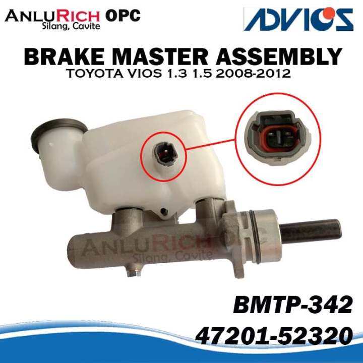 BRAKE MASTER ASSEMBLY for TOYOTA VIOS 1.3 1.5 20082012 ADVICS PART NO