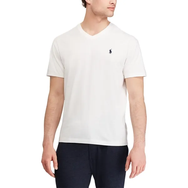 Polo Ralph Lauren Classic Fit Jersey V-Neck T-Shirt (MNPOTSH1N820063100) |  Lazada Singapore