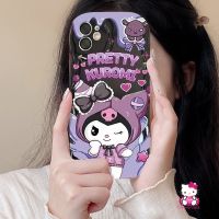 เคสโทรศัพท์มือถือนิ่ม ลายการ์ตูนไอศกรีมกราฟฟิตี้ คุโรมิน่ารัก สําหรับ Samsung A11 A30s A24 A04s A12 A32 A14 A23 A03s A21s A33 A52s A52 A03 A54 A13 A53 A50 A04E A50s A34 A10s A51 A20s A31