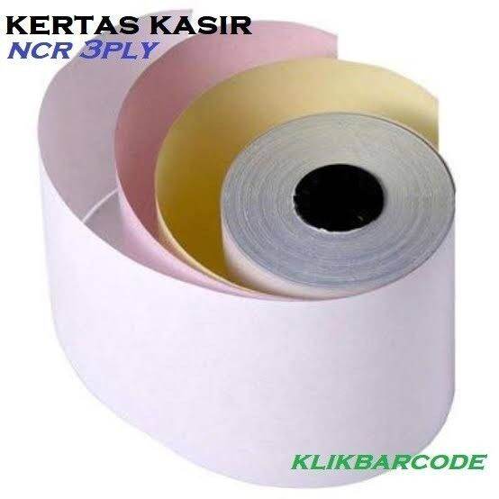 Kertas Struk Kasir Hvs Ncr X Mm Ply Rangkap Ncr Ply