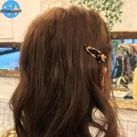 OQEWPI หอมหวาน เรียบหรู กรดอะซิติก สำหรับสาวๆ น้ำหยด หมวกกันน็อก Barrettes ผู้หญิง คลิปปากเป็ด กิ๊บติดผม กิ๊บติดผมเกาหลี