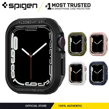 Spigen Rugged Armor Designed for Apple Watch Case Series 8/SE2/7/6/SE/5/4  45mm/44mm - Black