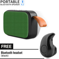 【แถม หูฟังบลูทู ธ】ลำโพงบลูทูธ รุ่น ลำโพง Bluetooth เสียงดี พกพาง่าย Mini Speaker