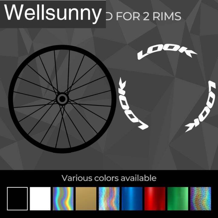 Look Rims Wheel Decals Stickers Mtb And Road Bike Rim Sticker Decals