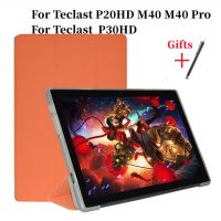 เคสขาตั้งสามพับแบบบางพิเศษสำหรับ Teclast P20HD M40 M40 Pro 10.1นิ้วแท็บเล็ต Teclast TPU แบบนิ่มผ้าคลุมต้านทานสำหรับแท็บเล็ต P30HD แท็บเล็ต