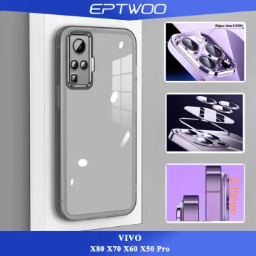 Ultra-thin Transparent TPU Soft Case T02 for Vivo V20 Pro 5G Clear