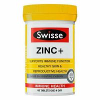 อร่อยดี มีของแถม (1 Pack) สวิส swisse zinc+ 60 tabs เสริมภูมิต้านทาน zinc plus