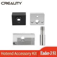 CREALITY 3D Priter Hotend Kit For Ender-3 S1 / Sermoon V1 /Sermoon V1 Pro Heater Block Silicone Cover Heat Block Throat Kit Picture Hangers Hooks