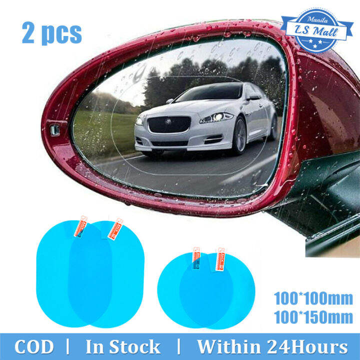 Car Rear View Mirror Waterproof Film Side Rearview Rainproof Coating