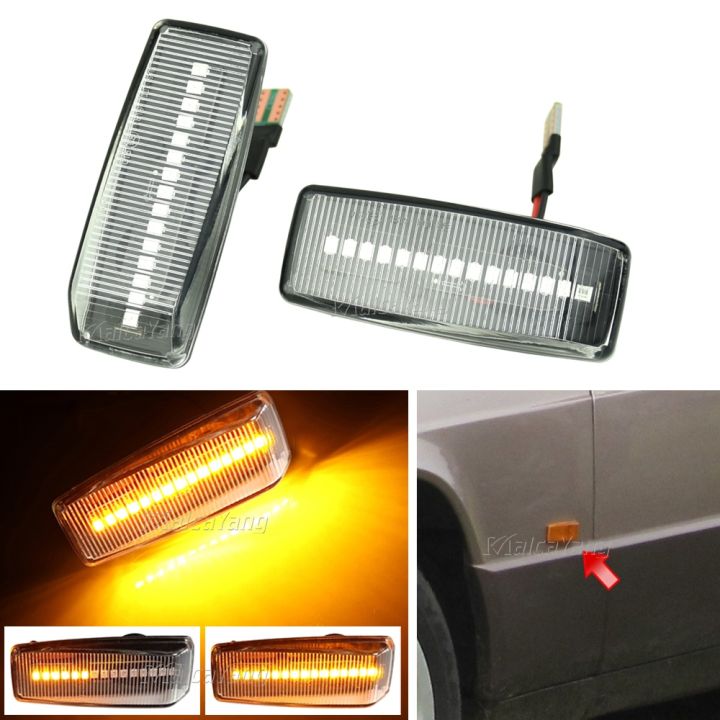 2pcs-turn-signal-dynamic-side-marker-light-led-flowing-water-flasher-lamp-for-mercedes-benz-w201-190-w202-w124-w140-r129-sl-clas