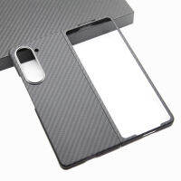 ZXKE Karkes untuk Samsung Galaxy Z ฝาแข็ง Fold5น้ำหนักเบาพิเศษ Selesa Komersial Aramid Serat Perlindungan เปลือกหอย