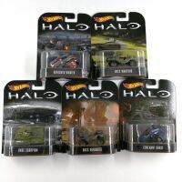 รถฮอตวีล Halo Wars หนังคลาสสิกแมงป่อง UNSC รถโมเดล Diecast WARTHOG GOOSE Metal Kids Toys