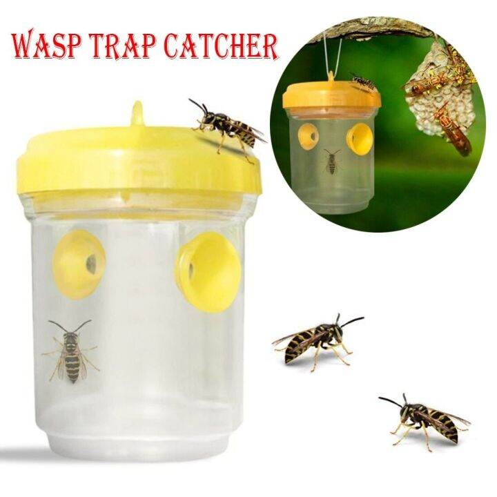 Fly Trap Reusable Wasp Hanging Fly Trap Catcher Beekeeping Catcher