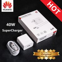 Huawei P40โปรชาร์จซูเปอร์ชาร์จของแท้,สายไฟอะแดปเตอร์แปลงไฟ5A USB C สำหรับ P30 Pro P40 Lite Nova 5T 6 7i Mate 30 40 Pro X