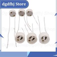 Dgdfhj Shop GU10 Lamp Base Socket Holder Converter LED Bulb Connector For Halogen Ceramic Light Wire Jack