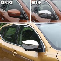 Chrome Door Side Mirror Cover For Nissan Qashqai J11 2014 2015 - 2019 Rogue Sport Trim Rear View Cap Overlay Molding Garnish