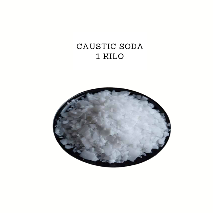 Caustic Soda Flakes packed 1 kilo for farm disenfectant | Lazada PH