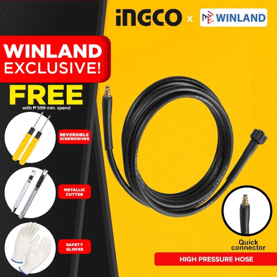 INGCO by Winland 5m High Pressure Washer Hose (Quick connector