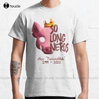 Technoblade So Long Nerds Classic T-Shirt Mens Tshirt High Quality Cute Elegant Lovely Kawaii Cartoon Sweet Cotton Tee Shirts