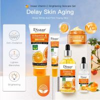 ⚡FLASH SALE⚡♡พร้อมส่ง Dissar Beauty Vitamin C Whitening Cream Skin Care Sets Face Facial Cream Kit Eyes Care Essence Moisturizing Whitening Firm Skin Care