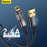 [3C electronic digital] สายสำหรับ iPhone USB Baseus 13 12 11 Pro Max Mini XS Plus สายชาร์จเร็วปิดอัตโนมัติ2.4A สำหรับสายชาร์จแบตเตอรี่ที่ชาร์จยูเอสบีipad iPhone