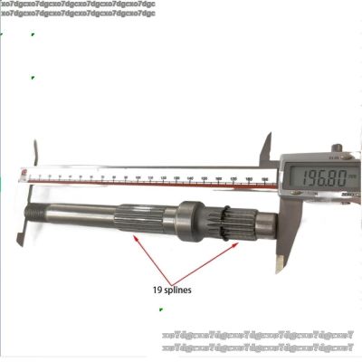 197มม.-เพลาเฟืองท้าย/เอาต์พุตสำหรับสกู๊ตเตอร์4จังหวะ Moped QUAD ชิ้นส่วนล้อมอเตอร์ไซด์ GY6 125 152QMI 1P52QMI 1P57QMJ 157QMJ 150