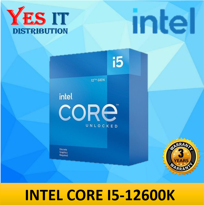 Intel® Core™ i5-12600K Processor 20M Cache, up to 4.90 GHz