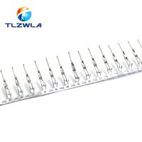 100pcs 2.54mm Male pin Dupont reed Dupont Jumper Wire 2.54 Dupont languette Connector Terminal Pins Crimp