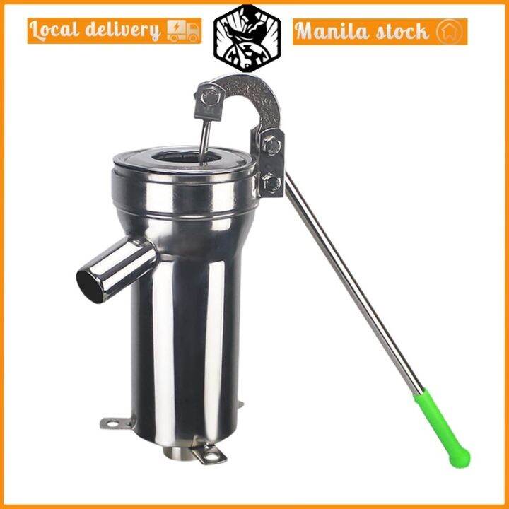 Depth 10M Shallow Well Pump Home Durable Manual Water Pump Stainless