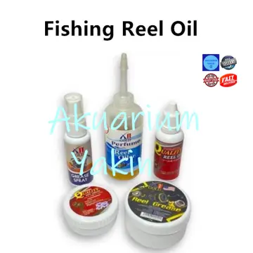 4077 X1 GOLD PERFUME OIL / REEL OIL / GREASE SPRAY PREMIUM FISHING REEL OIL