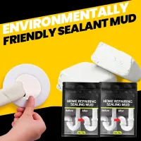 30/60g กันน้ำ Sealant Mud Wall Hole กาวปิดผนึกเครื่องปรับอากาศท่อน้ำทิ้งอุดรู Mending Sealant Mud Repair Supply-Huidkeir