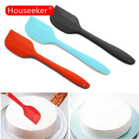 ❂❦✆ Houseeker ที่มีสีสันทนต่ออุณหภูมิสูงซิลิโคนไม้พายอบมีดโกนยาง