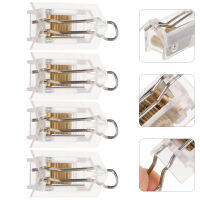 Gerpo【Hot】 4 ชิ้น Professional Venetian Blind Hardware Blind Cord Locks อุปกรณ์เสริมผ้าม่าน Venetian