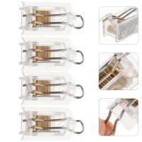 Funnmall 4 ชิ้น Professional Venetian Blind Hardware Blind Cord Locks อุปกรณ์เสริมผ้าม่าน Venetian