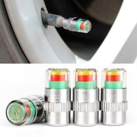 【LZ】۞﹉♞  2.4bar 36psi tpms sensores tampas da válvula de pneus do carro testador teste pressão monitor ferramentas diagnóstico indicador acessórios da motocicleta