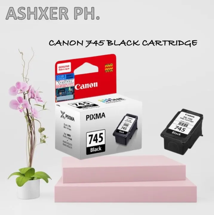 Canon 745 PG745 Black Original Ink Cartridge Lazada PH