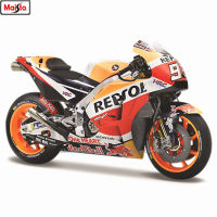 Maisto 1:18 Honda 2018 Champion 93ทีมแข่ง Silvardo ที่ได้รับอนุญาตเดิมจำลองโมเดลมอเตอร์ไซค์อัลลอยรถของเล่นเกมส์สะสม