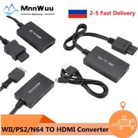 Protable PS2/WII/N64 TO HDMI-Compatible Converter Game Console Adapter PS2 TO HDMI-Compatible WII TO HD N64 TO HD-MI Converter