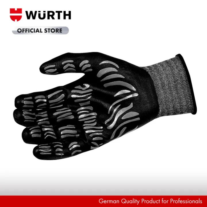 Wurth Tigerflex Plus Nitrile Protective Glove / Safety Gloves Lazada PH