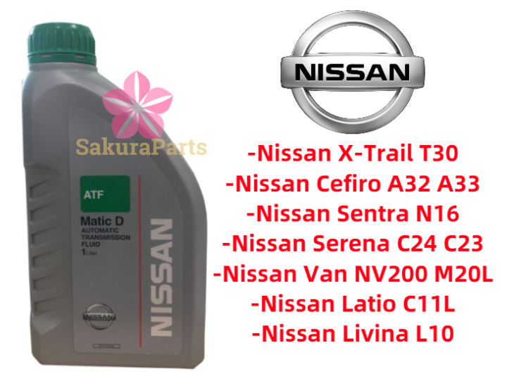 Nissan ATF Matic D Auto Transmission Fluid 1L (Original) | Lazada