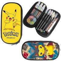 BEISHANG กล่องดินสออุปกรณ์การเรียน Pikachu ความจุมากนักเรียนกล่องเครื่องเขียนกล่องดินสอเด็กปากกากระเป๋าใส่ดินสอ