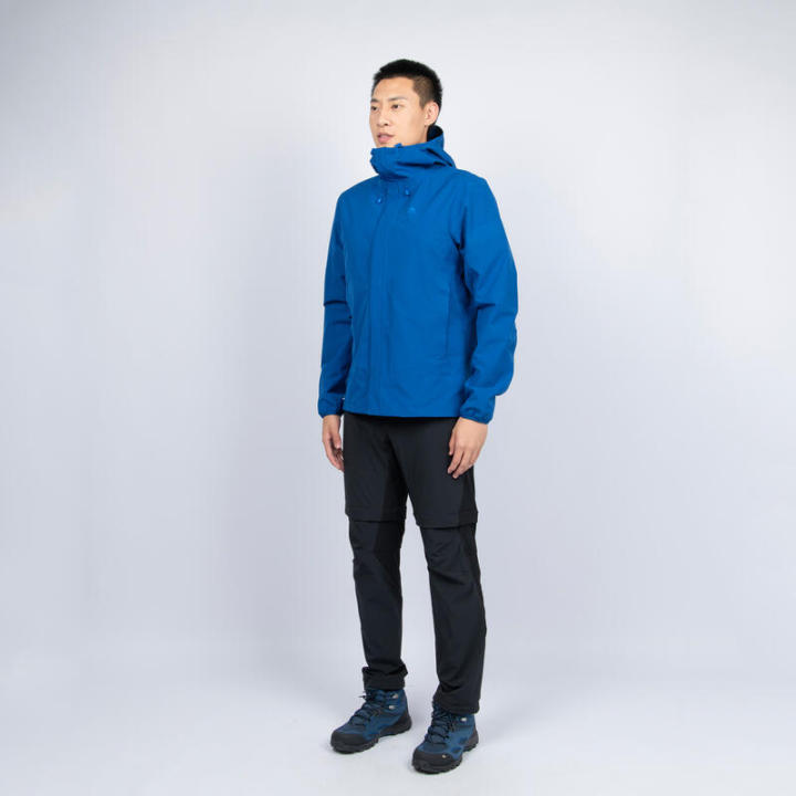 พร้อมส่ง-เสื้อแจ็คเก็ตสำหรับใส่เดินป่าบนภูเขา-mens-waterproof-mountain-hiking-jacket-mh150