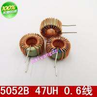 10pcs/13MM 5052B 47UH 0.6 Line 4A Toroidal winding inductors Module inductance