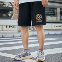 M-7XL Men Short Shorts Mens Clothing Pants Black Boy Short Pants Beach Pants Mens Plus Size Youth Gym Basketball Loose Drawstring Shorts Ready Stock