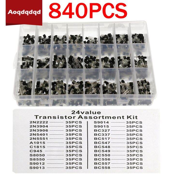 10Values 200PCS NPN PNP Power Transistor Assortment Assorted Kit - RS1