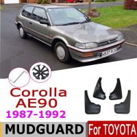 บังโคลนสำหรับ Toyota Corolla 1992 1992-1987 Toyota Corolla Ae90แผ่นบังโคลนข้ามบังโคลนแผ่นกันกระเซ็นอุปกรณ์เสริมรถยนต์สาด1991