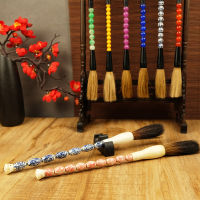 interior design bookshelf deco chinese antique home deco ceramic calligraphy brush